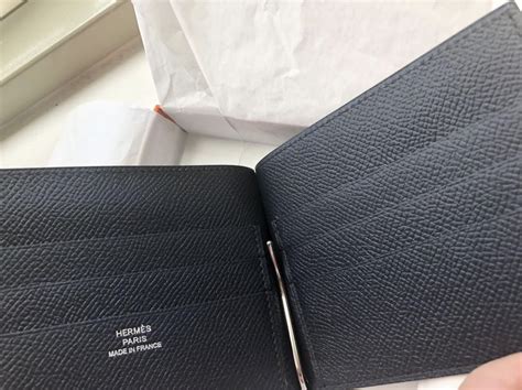 mens wallets hermes|hermes card wallet men.